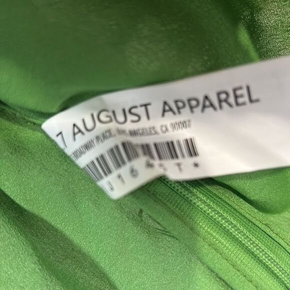 Endless Rose crop top print green size XS - Picture 5 of 6